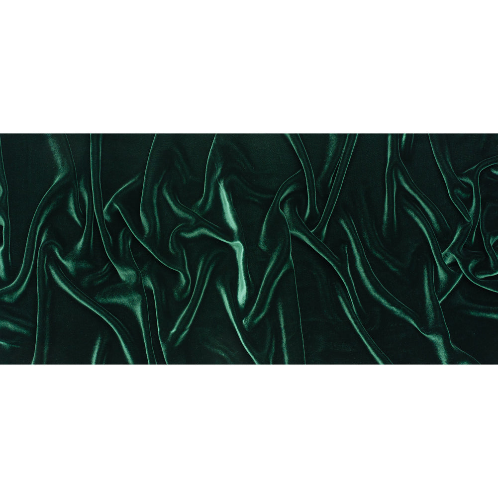 Rayon-Silk Velvet - Hunter Green - Cicero Collection