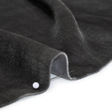 Rayon-Silk Velvet - Charcoal - Cicero Collection