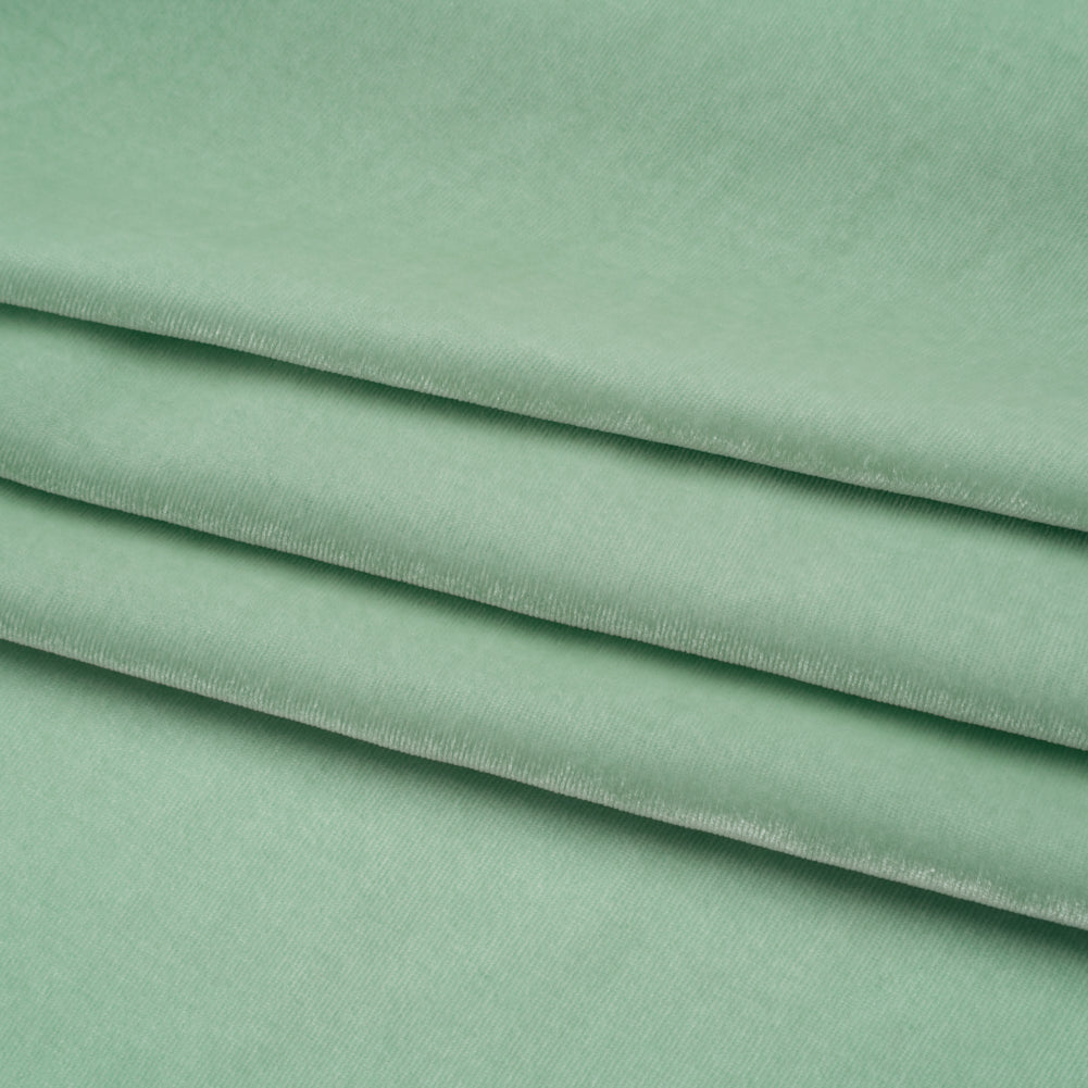 Rayon-Silk Velvet - Mint - Cicero Collection