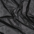 Polyester Stretch Mesh - Black - Designer Deadstock