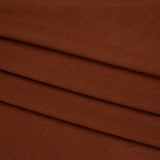 Stretch Rayon Jersey - Cognac - Designer Deadstock
