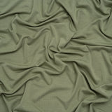 Stretch Rayon Jersey - Fern Green - Designer Deadstock
