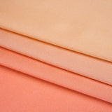 Silk Charmeuse Print 16MM, Made in Italy - Pale Peach to Blush Pink Ombre