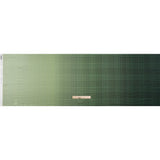 Silk Charmeuse Print 16MM, Made in Italy - Sage, Forest Green and Black Glen Check Ombre