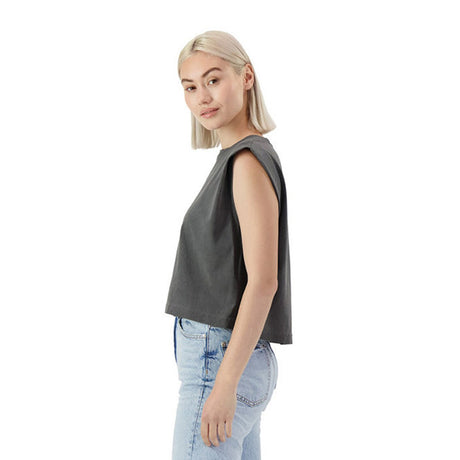 American Apparel® লেডিস গার্মেন্ট ডাইড মাসল ট্যাঙ্ক