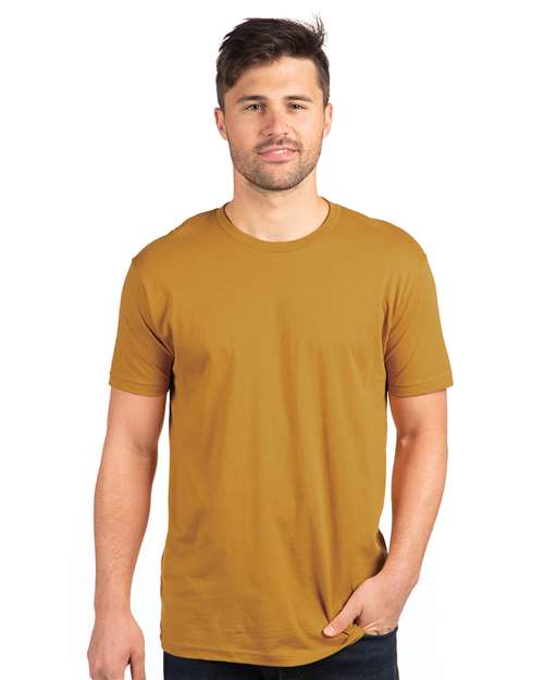 Next Level® Men Cotton Crewneck Short Sleeve T Shirt