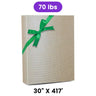 Ice Kraft Embossed Metallic Wrapping Paper 30" x 417" Roll