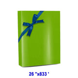 Gorgeous Solid Gift Wrap 26" x 833' 60 lbs for Festive Spirit