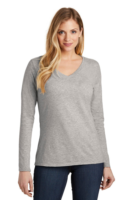 District® Women’s Long Sleeve V-Neck Tee