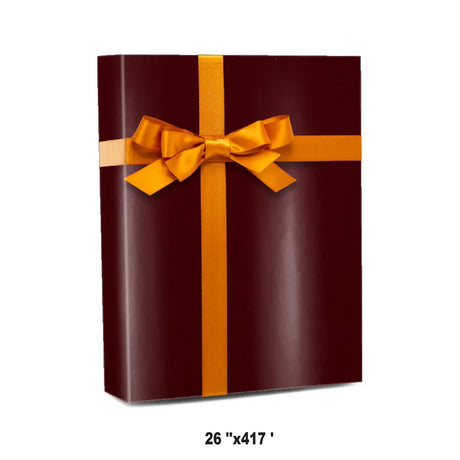 Premium Solid Color Wrapping Paper 26''×417' for Exceptional Presentation 60 lbs
