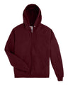 Hanes® Ecosmart Full Zip Mens Hooded Sweatshirt