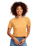 Next Level® Ladies Festival Cali Short Sleeve Crewneck Crop T Shirt