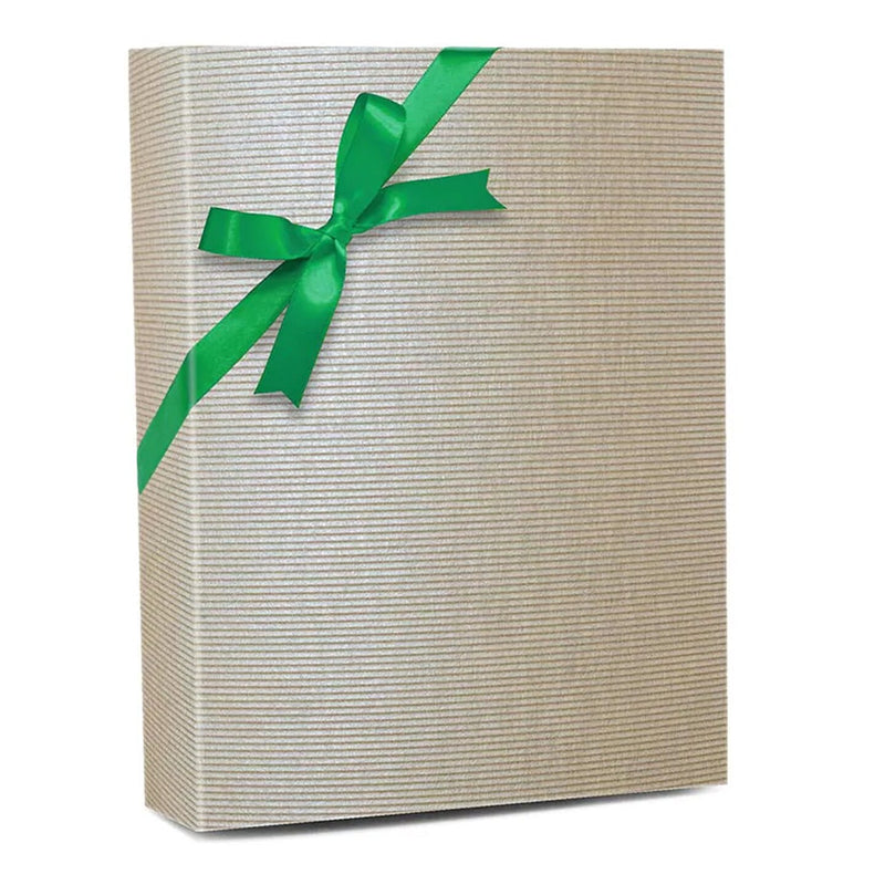 Embossed Metallic Wrapping Paper Ice in Kraft 26 ''*417 '