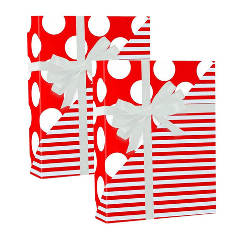 Classic Striped Gift Wrap 30" x 417' Roll 60 lbs