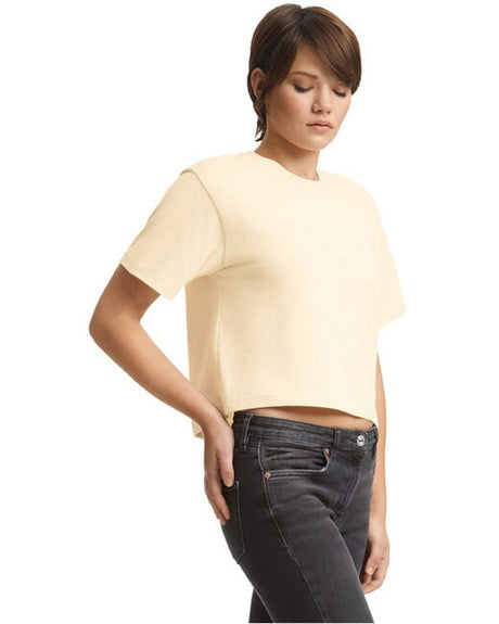 American Apparel® Ladies Fine Jersey Crewneck Short Sleeve Boxy T Shirt