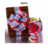 Multi Patriotic Ribbon 2.5" x 10 Yards