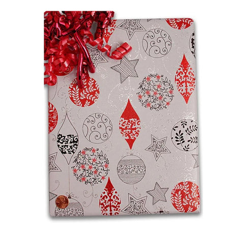 Joyful Ornament Gift Wrap Roll 30" x 417' 1 Roll