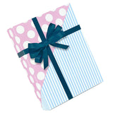 Elegant Striped Gift Wrap 30" x 417' Roll 60 lbs