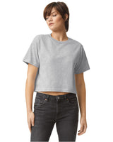 American Apparel® Ladies Fine Jersey Crewneck Short Sleeve Boxy T Shirt