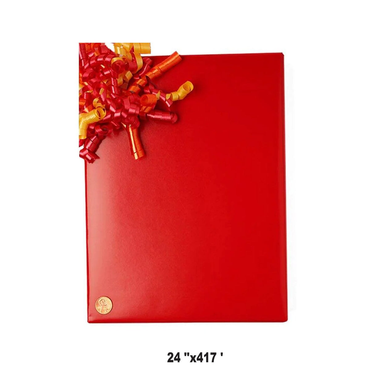 Solid Color Wrapping Paper Roll 24" x 417' for Polished Presentations