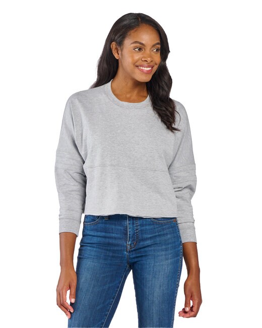 Boxercraft ® Ladies Cropped Retro Pom Pom Jersey Fleece