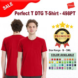 Hanes® Perfect-T DTG Crewneck Short Sleeve T-Shirt
