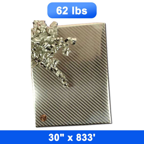 Chic Striped Gift Wrap 30" x 833' Roll 62 lbs