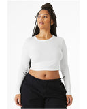 Bella + Canvas® Ladies Micro Ribbed Long Sleeve Baby T Shirt
