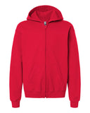 Gildan Heavy Blend Youth Full Zip Hooded Sweatshirt