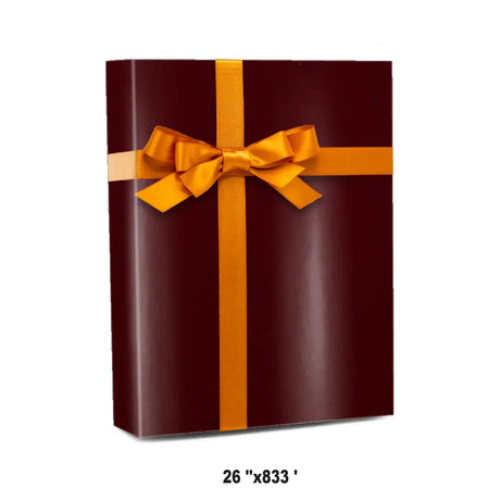 Elegant Solid Wrapping Paper 26" x 833' 60 lbs for Stunning Gift Coverage