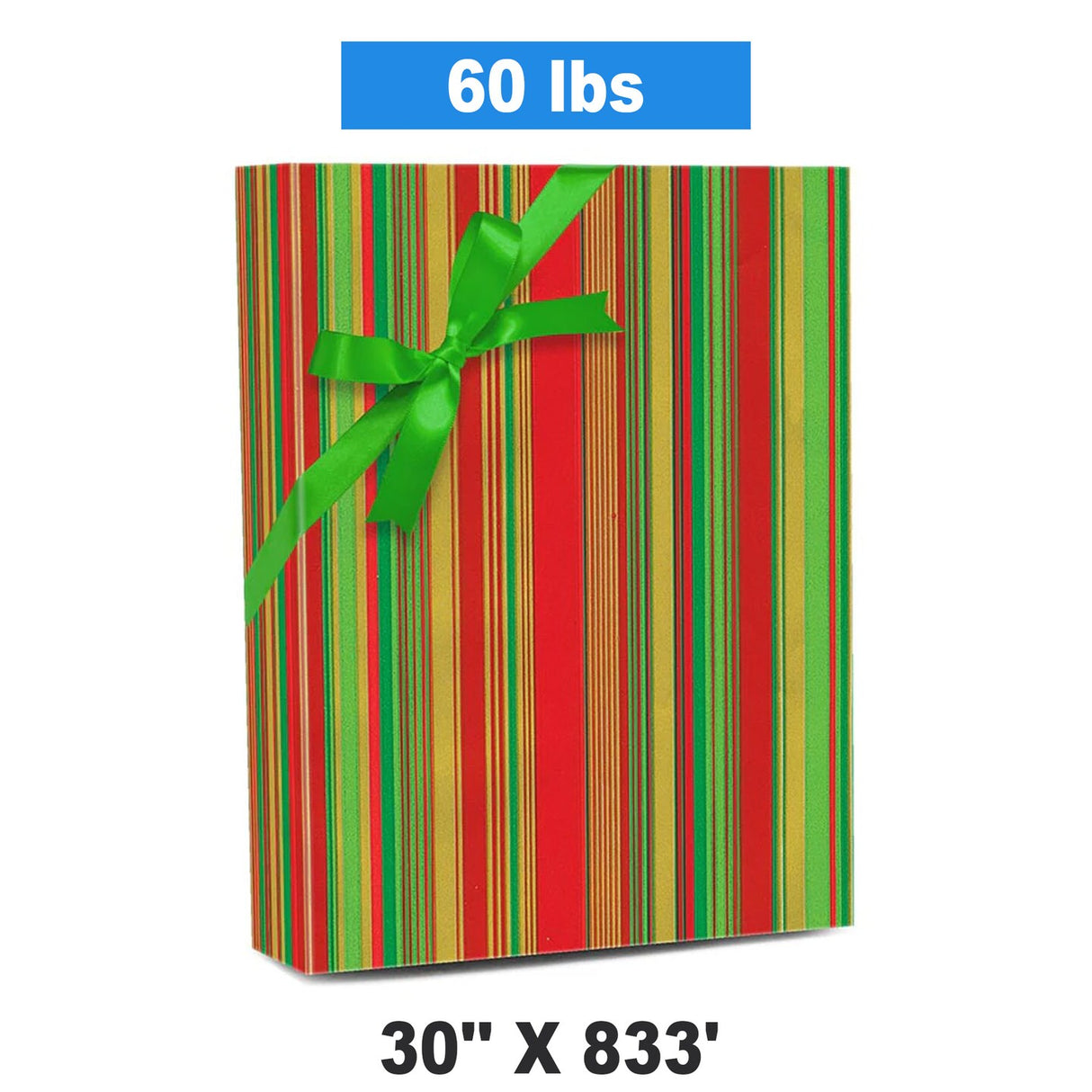 30"x 833' Christmas Wrapping Papers to Wrap All You Need