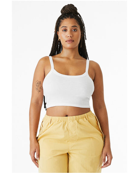 Bella + Canvas® Ladies' Micro Ribbed Scoop Tank