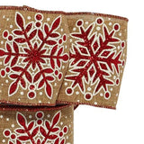 1 Roll Holiday Ribbon Deals 4" x 10 yd Christmas Ribbon