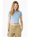 Bella + Canvas® Ladies Micro Ribbed Baby Crewneck T-Shirt