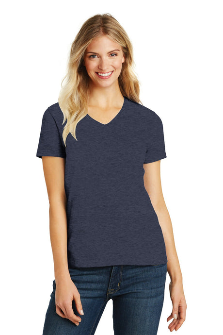 District® Women’s Perfect Blend Short Sleeve CVC V-Neck Tee