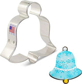 Ann Clark Christmas Wedding Celebration Church Bell Cookie Cutter, 3.5"