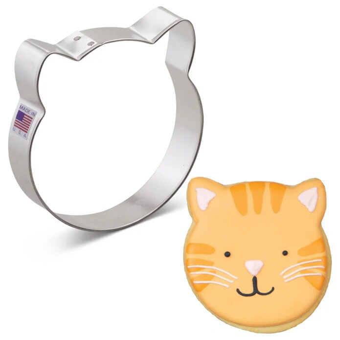 Ann Clark Cat Face Cookie Cutter