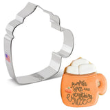 Ann Clark Coffee Mug Foam Top Latte Cookie Cutter