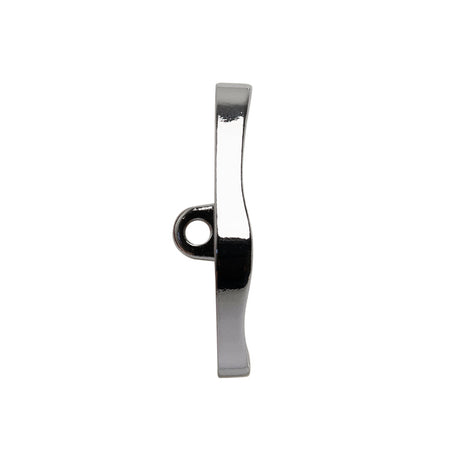 Organic Edge Enameled Shank Back Button - 40L/25.5mm - Nickel and Cream