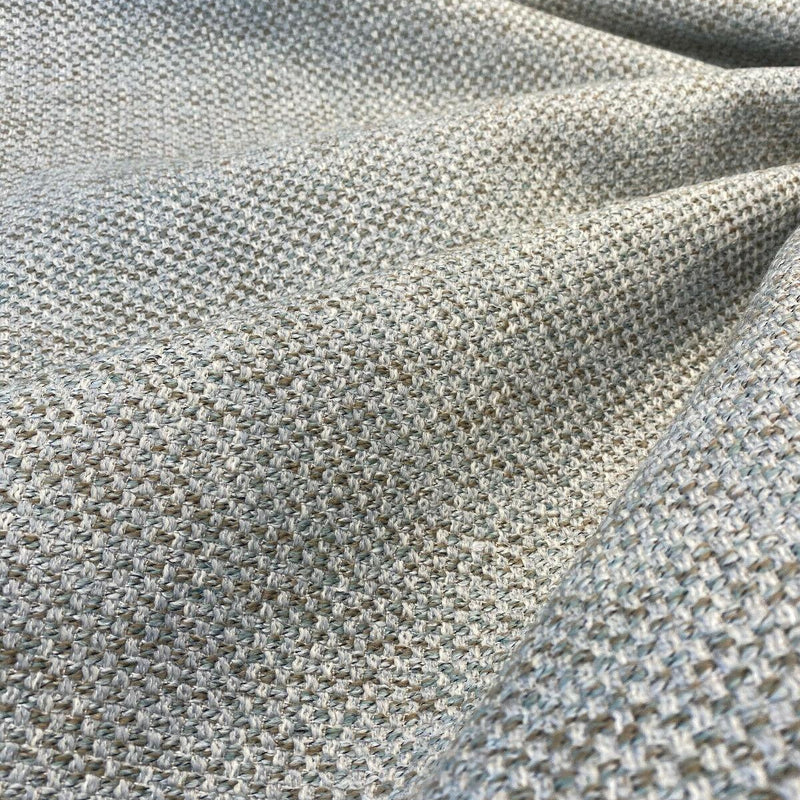 Guntersville Tweed Polyester Fabric - Latte Beige Tweed, 58" Width (1 Yard)