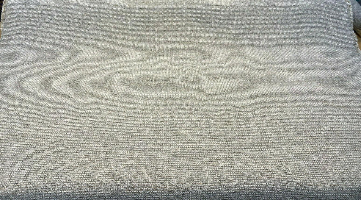 Guntersville Tweed Polyester Fabric - Latte Beige Tweed, 58" Width (1 Yard)