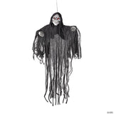 47 1/4" Hanging Light-Up Skeletal Reaper Animated Prop Halloween Decoration