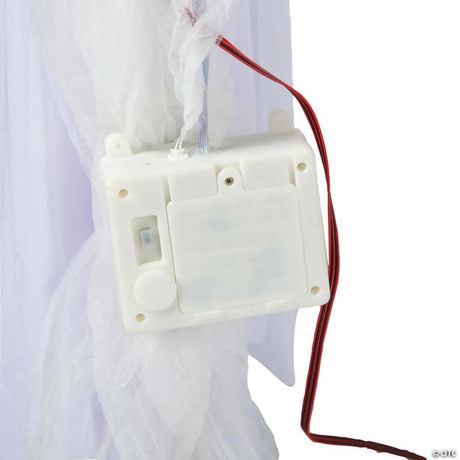 RADYAN Set of 3 Talking Light-Up Ghosts Halloween Decorations for Yards shown in a clear product image