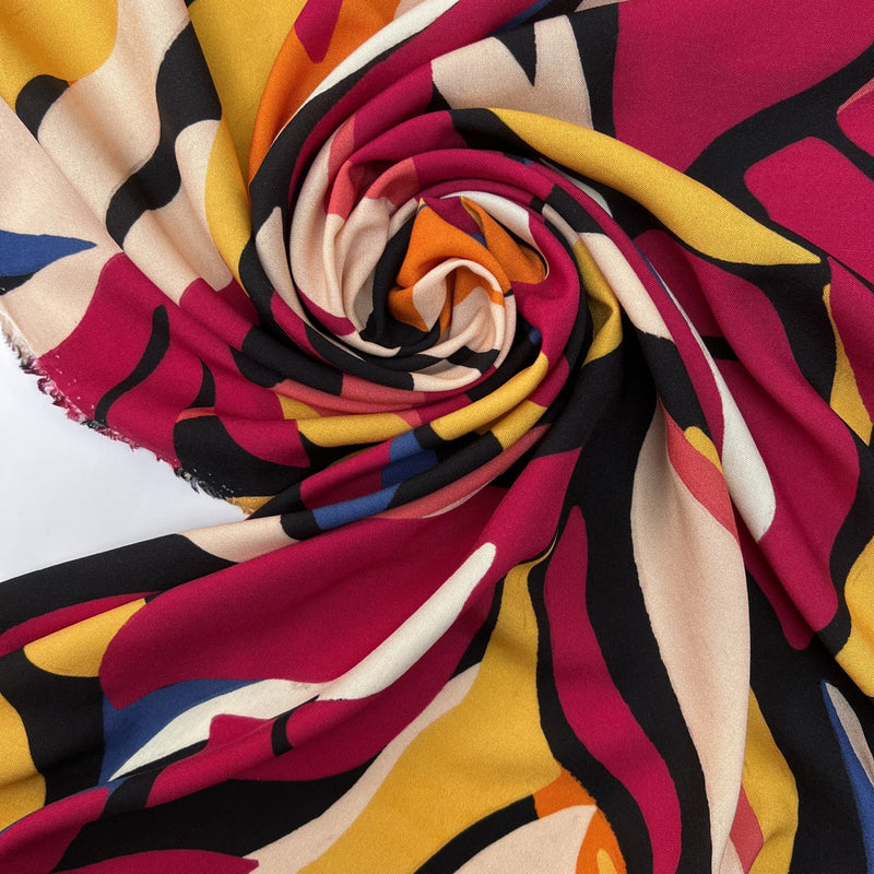 Viscose Printed Floral Fabric