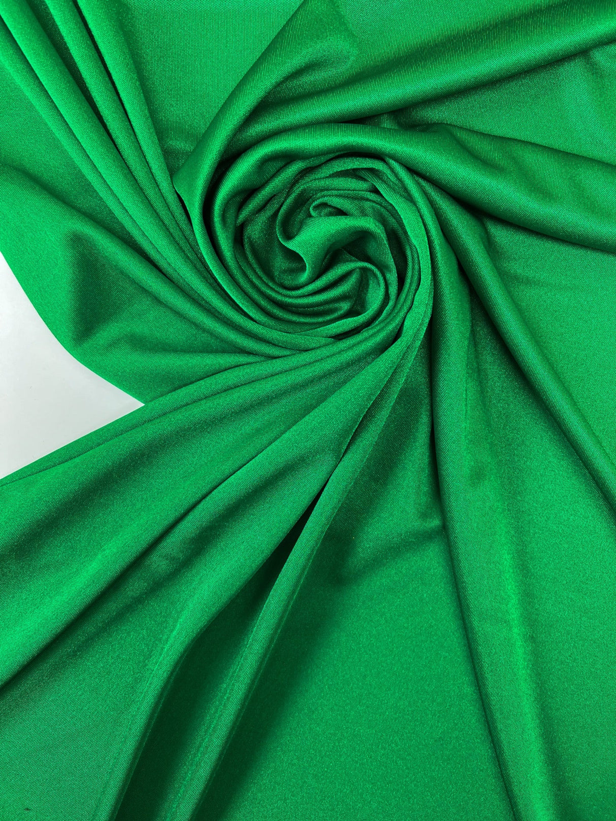 Polyester Elastane Knitted Fabric Green