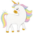 Unicorn Foil Balloon 48 Inch Glitter Pastel