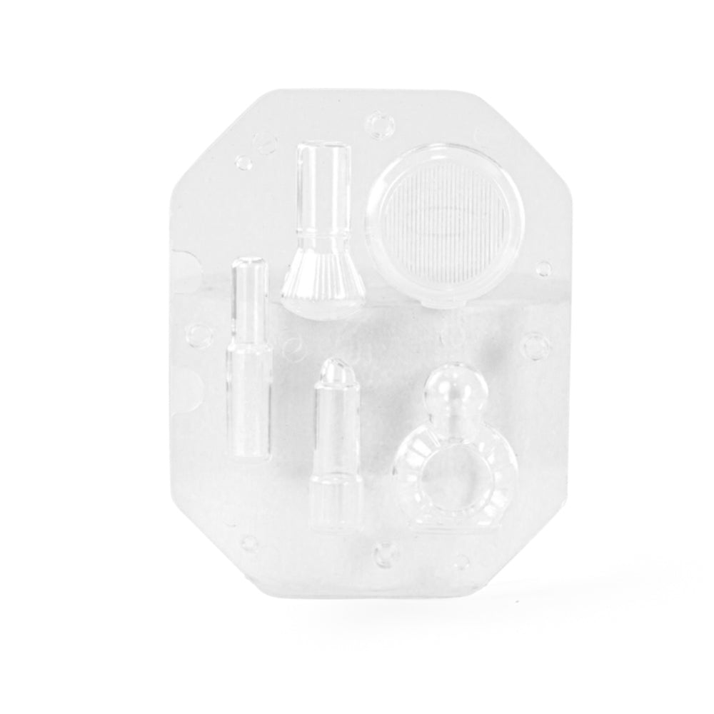 O'Creme Polycarbonate Chocolate Mold, Makeup Set, 2-Piece Mold