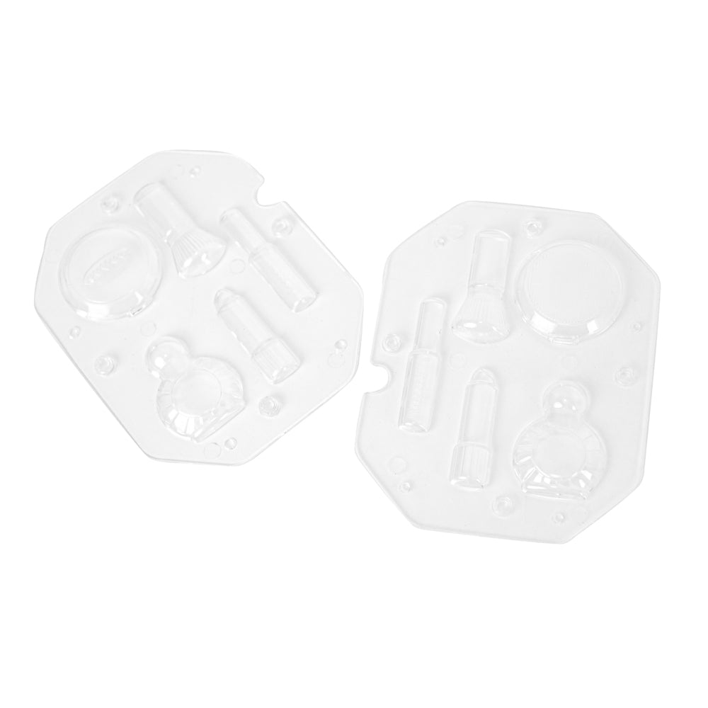 O'Creme Polycarbonate Chocolate Mold, Makeup Set, 2-Piece Mold