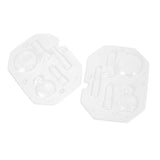 O'Creme Polycarbonate Chocolate Mold, Makeup Set, 2-Piece Mold