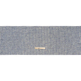 Metallic Wool Blend Tweed Boucle Made in Italy - Pale Gray, Cobalt and Sky Blue Plaid - Deadstock